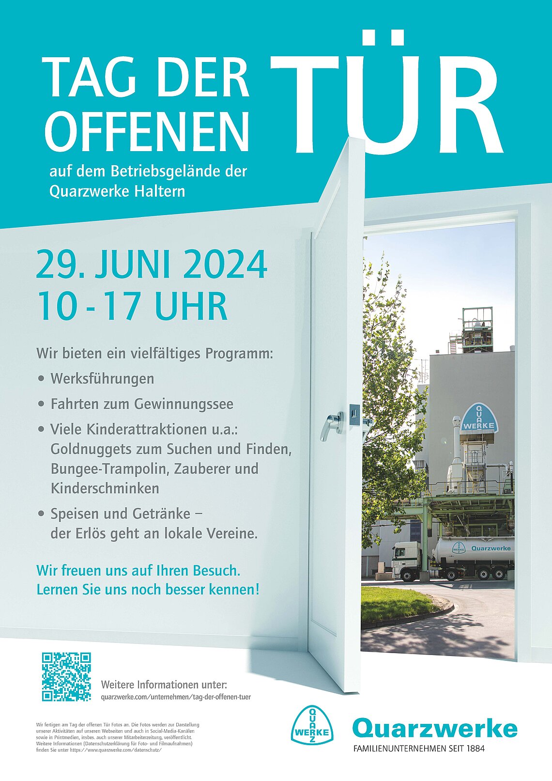 Plakat Tag der offenen Tür